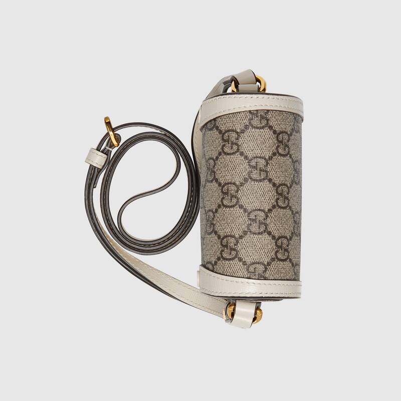 Gucci Horsebit 1955 Mini Shoulder Bag 625615 White